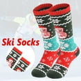 thumbnail image 1 of AOOCHASLIY Christmas/Daily Socks Children's Ski Socks Winter Warm Outdoor Sports Mountaineering Socks, 1 of 5