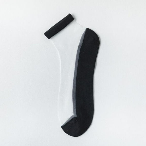 AOOCHASLIY Christmas/Daily Socks Fashion Women Mesh Ladies Solid Patchwork Thin Women’s Stockings