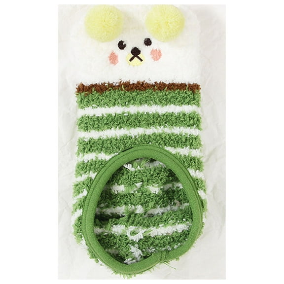 AOOCHASLIY Christmas/Daily Socks Women Non-Slip Silica Gel Coral Fleece Socks Thicken Keep Warm Floor Socks