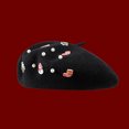 thumbnail image 1 of AOOCHASLIY Christmas Day Hats for Women Clothes Winter Hats For Women French Beret Beanie Pillbox Hat Fashion 100% Wool Warm, 1 of 2