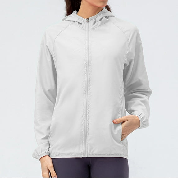 AOOCHASLIY Clearance Ladies Coat Women Worn Out Loose Long Sleeve Hooded Casual Outwear Fashion Jackets