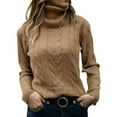 thumbnail image 1 of AOOCHASLIY Clearance Sweaters Womens Casual Fashion Pullover Long Sleeve Round Neck Sweater, 1 of 5