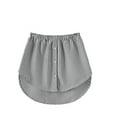 thumbnail image 1 of AOOCHASLIY Clearance Women's Layered Tiered Sheer Shirt Extender Extender Half Slip Plus Size Skirt, 1 of 4