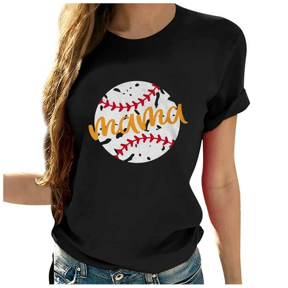 AOOCHASLY Valentine's Day Women's Tops, Fashion Women's Heart Print Graphic Cute Tee Shirt Funny T Shirt Tops