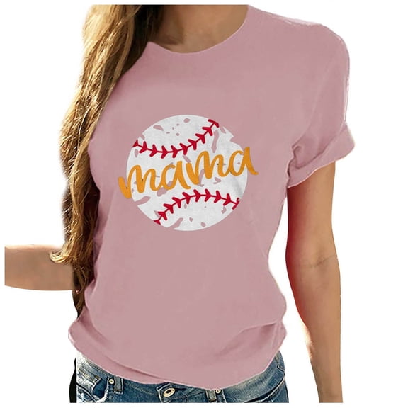 AOOCHASLY Valentine's Day Women's Tops, Fashion Women's Heart Print Graphic Cute Tee Shirt Funny T Shirt Tops