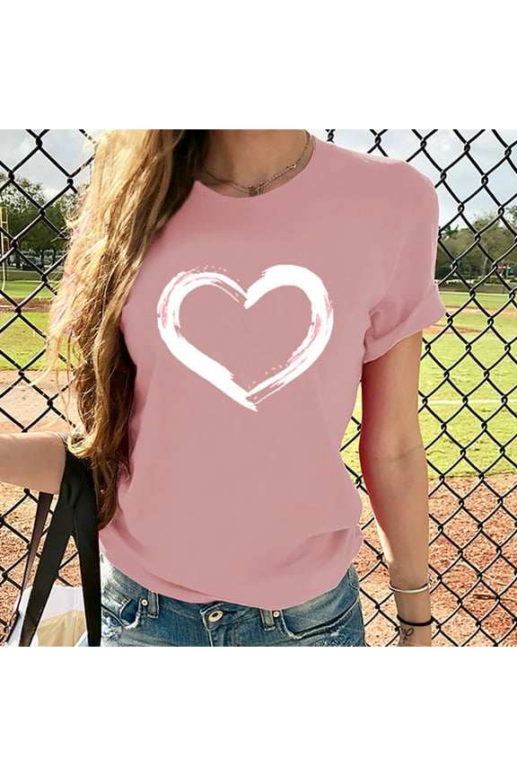 Clothess Womens Tops, Fashion Women's Print Graphic Cute Tee Shirt Funny T Shirt Tops