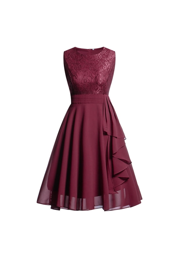 Clothes Womens Dresses Summer Womens Sleeveless Formal Ladies Wedding Bridesmaid Soft Long Dress RD/M