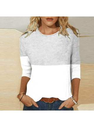 Simplmasygenix Clearance Round-Neck Blouses & Shirts Casual Round Neck  Short Sleeve Pullover Line Printed T-Shirt 