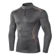 thumbnail image 1 of AOOCHASLIY Fall Clothes Men's Fall/winter Fitness Long-sleeved Zipper Casual Hoodie Quick-drying Sports Sweatshirt, 1 of 1