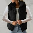 thumbnail image 1 of AOOCHASLIY Fall Clothes Women's Long Sleeved Zippered Pocket Cotton Jacket with Fashionable Warmth and Windproof Cotton Jacket, 1 of 5