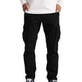 thumbnail image 1 of AOOCHASLIY Fall Men's Cargo Trousers Work Wear Combat Cargo 6 Pocket Full Pants, 1 of 5