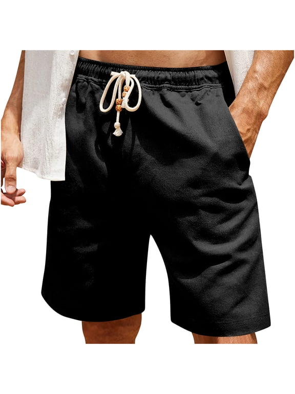 Father's Day Gifts Mens Sweat Shorts Athletic Casual Jogger Shorts Terry Performance Tech Activewear with Pockets