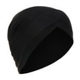 thumbnail image 1 of AOOCHASLIY Hats for Women Clothes Women Solid India Hat Muslim Ruffle Cancer Chemo Beanie Turban Wrap Scarf Cap, 1 of 2