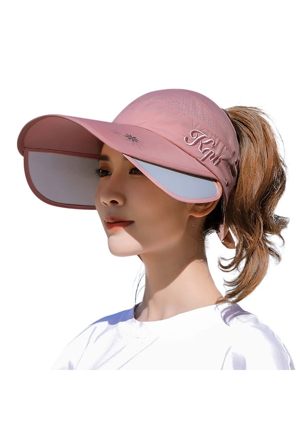 Hats for Women Clothes Sun Hat Lady Sun Protection Big Sun Hat UV Protection Bike Running Sun Hat for Home Casual Work Play