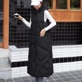 thumbnail image 1 of AOOCHASLIY Ladies Coat Clearance Winter Fashion Woman Lengthened and Thickened Medium Length Down Cotton Jacket, 1 of 5