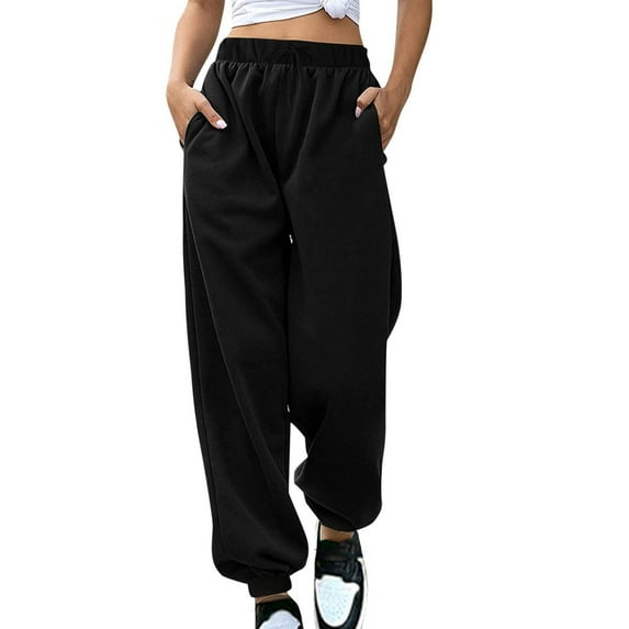AOOCHASLIY Long Pants Clothes Fashion Women鈥檚 Comfortable Casual Belt Pocket Tight Mouth Color Sweatpants Long Pants