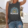thumbnail image 1 of AOOCHASLIY Mother's Day Women Casual Vest Womens Sleeveless Tank Tops Printing Sleeveless Loose Vest Tops Best Gift for Lover, 1 of 5