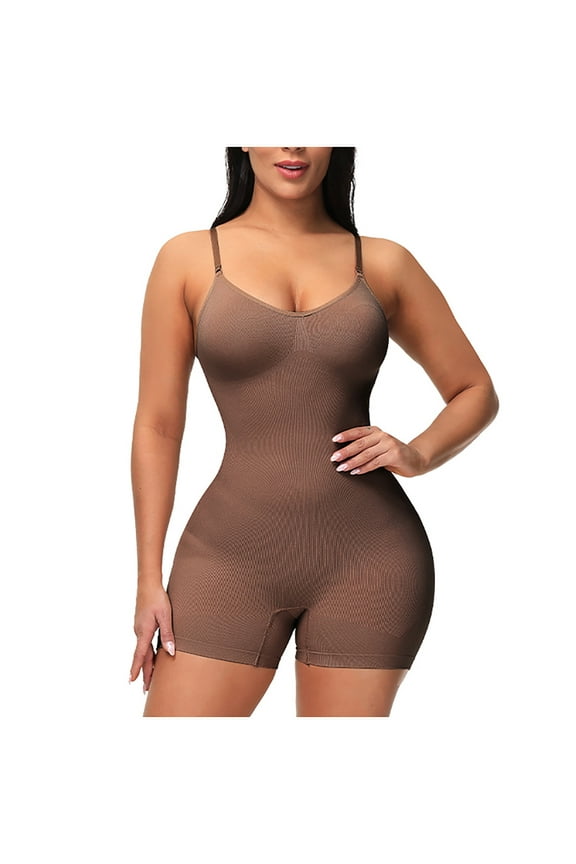 Shapewear for Women Clearance Ladies Seamless One-Piece Body Shaper Abdominal Lifter Hip Shaper Underwear Stretch Slimming Body Corset