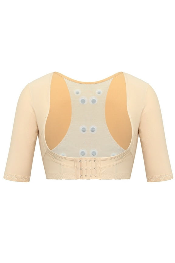 Shapewear for Women Clothes Women Upper Arm Shaper Short Sleeve Slimmer Posture Corrector Top Compression