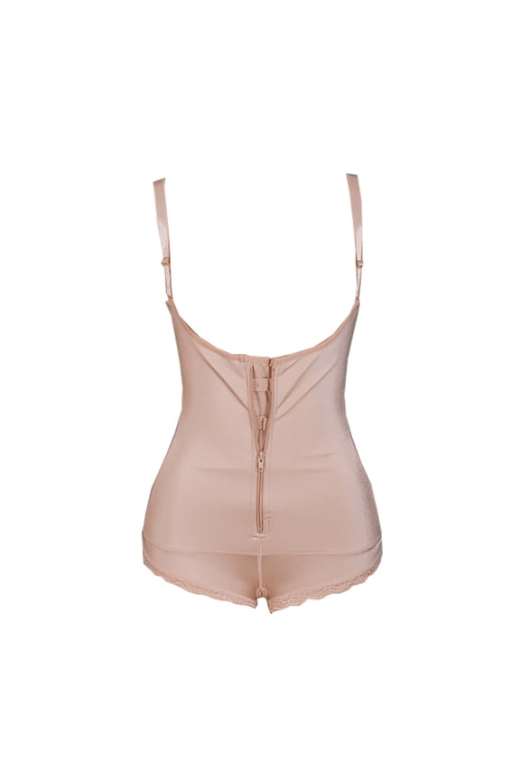 Shapewear for Women Clothes Women's Fat Burning Body Shaper Bodysuit Zipper Open Chest Bodysuit