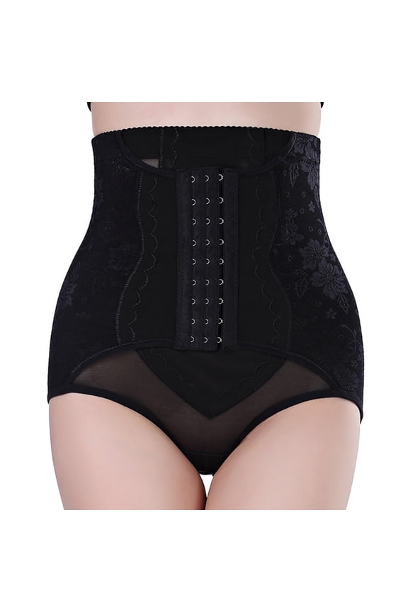Shapewear for Women Clearance Women's Mesh Wrap Waist Belt Slimming Body Shaper Clothes Waist Trainer Shapeware Underpants