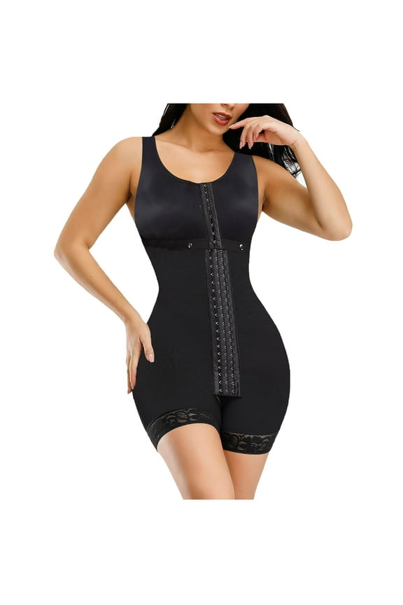 Shapewear for Women Clothes Women Full Body Suit U-Neck Vest Breasted Surgeries Soft Stitching Compression Garment Shapewear Bodysuit