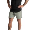thumbnail image 1 of AOOCHASLIY Shorts Men Clearance Men's Quick Dry Athletic Shorts Basketball Active Workout Running Gym Training Shorts Casual Comfortable Beach Shorts, 1 of 4