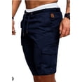 thumbnail image 1 of AOOCHASLIY Shorts Men's Plus Size Cargo Shorts Multi-Pockets Relaxed Summer Beach Shorts Pants, 1 of 4