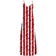 thumbnail image 1 of AOOCHASLIY Summer Womens Dresses Women Casual Independence Day O-Neck Pockets Sleeveless Maxi Long Dress, 1 of 3