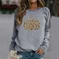 thumbnail image 1 of AOOCHASLIY Thanksgiving Day Women Tops Fashion Women's Thanksgiving Day Print Pullover Tops Long Sleeved Comfortable Blouse, 1 of 1