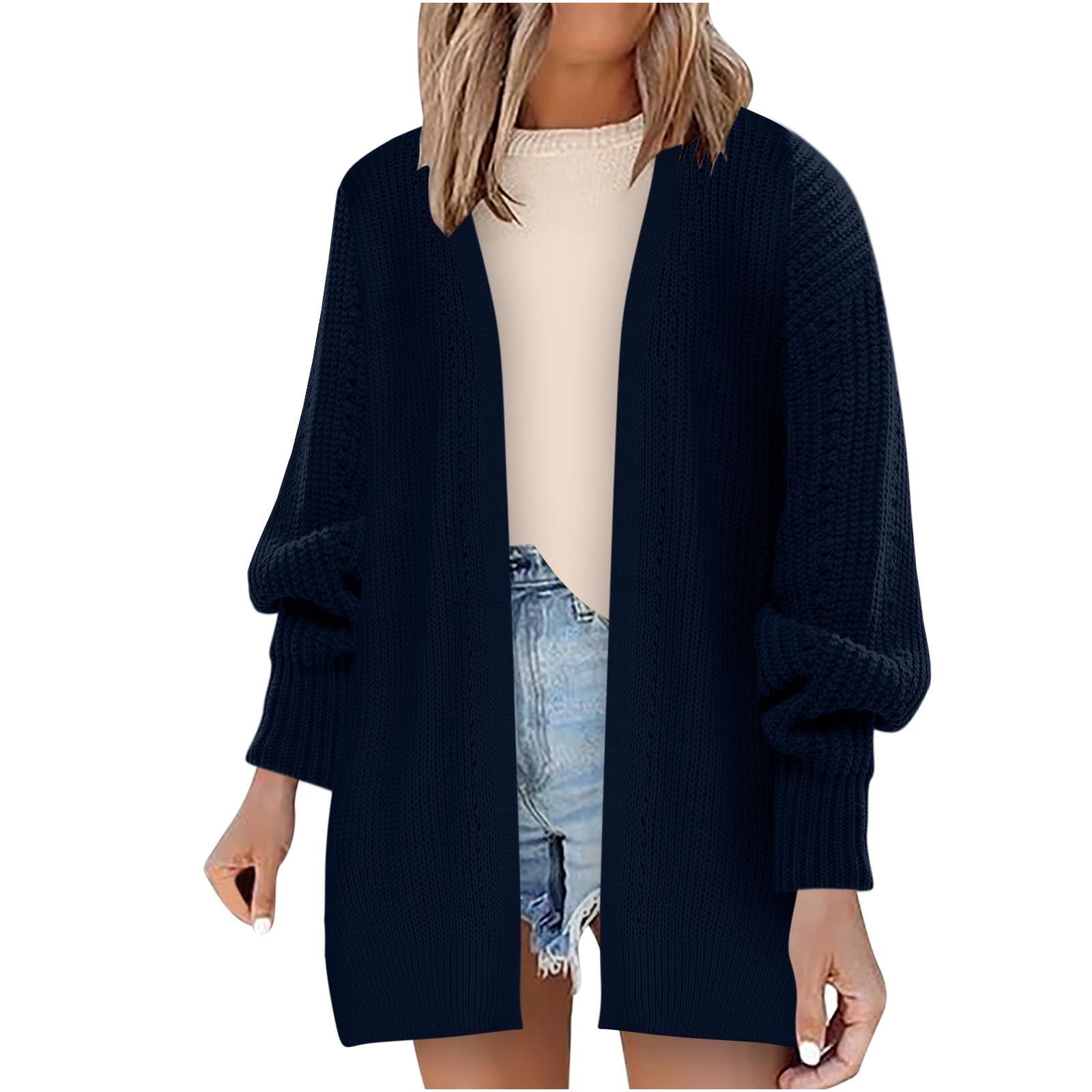 AOOCHASLIY Winter Sweater Coats Women's Cardigan Sweaters 2024 Fall