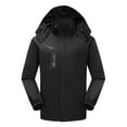 thumbnail image 1 of AOOCHASLIY Women 2023 Tops Clearance Outdoor Raincoat Detachable Three In One Skiing Warm Mountaineering Jacket, 1 of 4