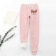 thumbnail image 1 of AOOCHASLIY Women Christmas Pants Women's Christmas Wine Glass Print Leggings with Elastic Drawstring Pockets Thick Warm Pants, 1 of 5