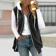 thumbnail image 1 of AOOCHASLIY Women Coat Womens Fall Winter Sleeveless Zip Up Warm Jackets Outerwear with Pockets, 1 of 5