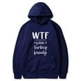 thumbnail image 1 of AOOCHASLIY Women Winter Coat Fashion Women's Letter Fashion Brushed Hooded Casual Sweatshirt, 1 of 5