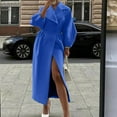 thumbnail image 1 of AOOCHASLIY Women Winter Coat Women Fashion Casual Comfortable Soild Long Sleeve Cardigan Tops Jacket Outwear, 1 of 5