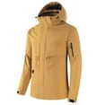 thumbnail image 1 of AOOCHASLIY Women's Winter Coat Clearance Mountaineering Set, Male and Female Three In One Detachable Fleece Jacket Set, Winter Phantom Black Couple, 1 of 5