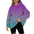 thumbnail image 1 of AOOCHASLIY Women's Winter Coat Clothes Women and Winter Long Sleeved Printed Hooded Tops, 1 of 5