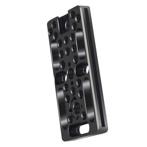 AOOOWER 1/4 3/8 Quick Release Plate Cheese Base Multiple Functional Enhances Camera Stability On Tripods