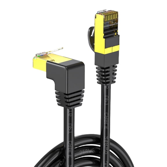 AOOOWER 10-Gigabit Ethernet Cable Cat8 Internet LAN Wire 600MHz Compatibility with Cat7