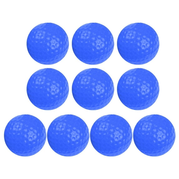 AOOOWER 10 Pack PU Foams Golf Practice Ball Golf Ball Realistic Feel Practice Golf Ball