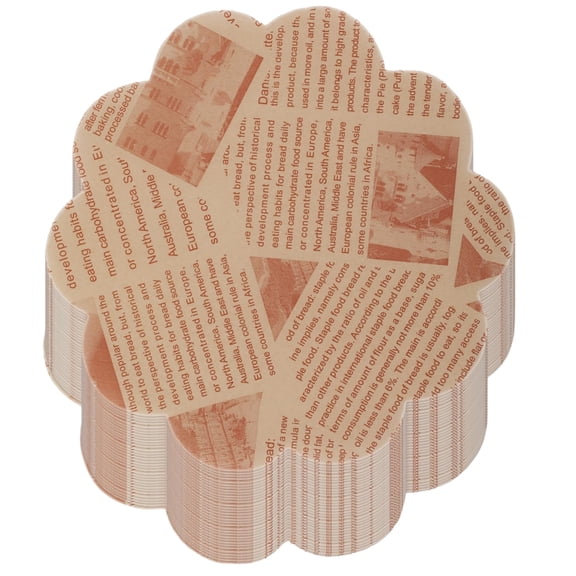 AOOOWER 100 Count Natural Waxed Paper Wrapping Paper For Freshness Food Storage And Display