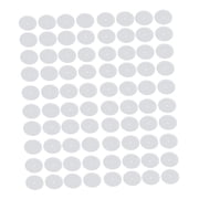 AOOOWER 100 Pieces Silicone Piercing Discs Accessory for Preventing Ear Growths And Ensuring Comfort With Soft Materials