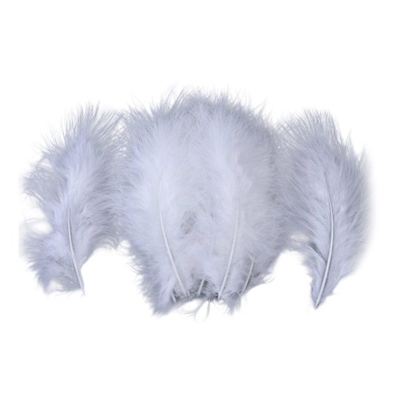 AOOOWER 100Pcs Natural Feather 15-20CM Colored Feather For Jewelry Making Accessories