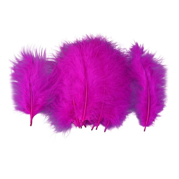 AOOOWER 100Pcs Natural Feather 15-20CM Colored Feather For Jewelry Making Accessories