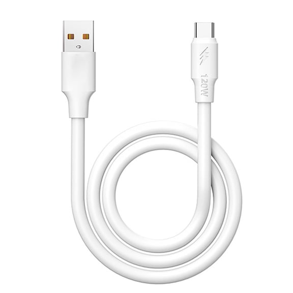 AOOOWER 100cm USB2.0 Cable Fast Charging Cord Wire 120W Super Speed Fast Charging Cable
