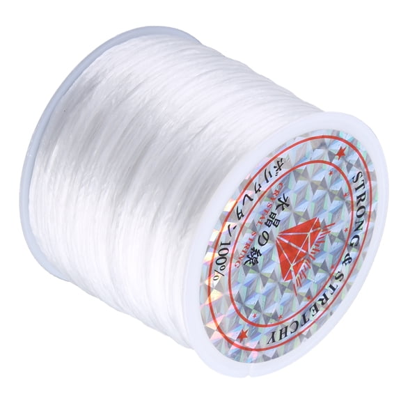 AOOOWER 100meters Strong Crystal Beading Stretch Cord 1 mm Elastic Line String Thread Cords DIY Bracelet Jewelry Making Supply
