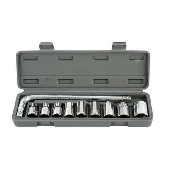AOOOWER 10PCS 8-21mm Manual Socket Wrench Set for Home, Metal Or Wood Worker, Builder