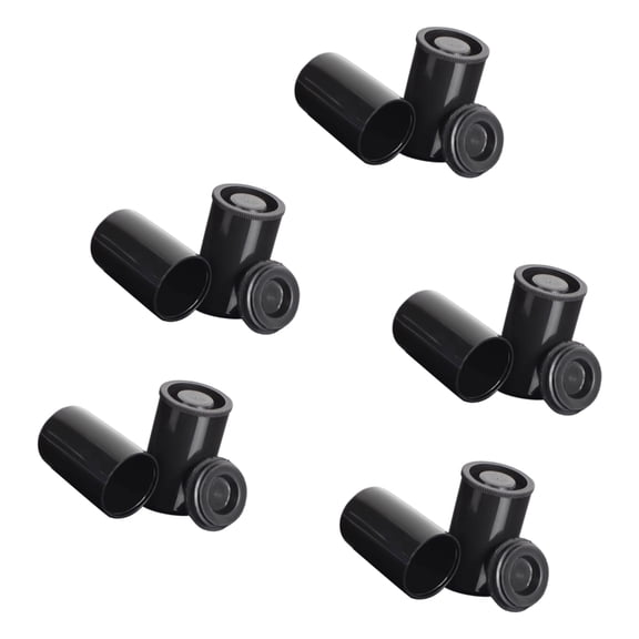 AOOOWER 10Pcs 33mm Plastic Empty Film Canister Can Lightweight Plastic Tube Camera Reel Container Storage Case Replacement