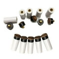 thumbnail image 1 of AOOOWER 10Pcs Cue Tips Pool Billiard Screw-on Tips with White Pool Cue Stick Ferrules, 1 of 12